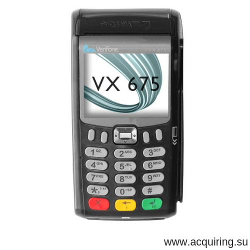 POS-терминал Verifone VX675 (GPRS - SIM карта), комплект Прими Карту в Владикавказе